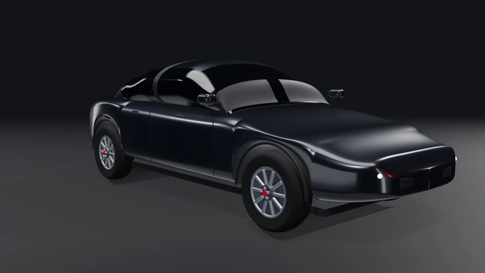 CGI scene — automotive oem & component manufacturing, with the places REL parts are used marked